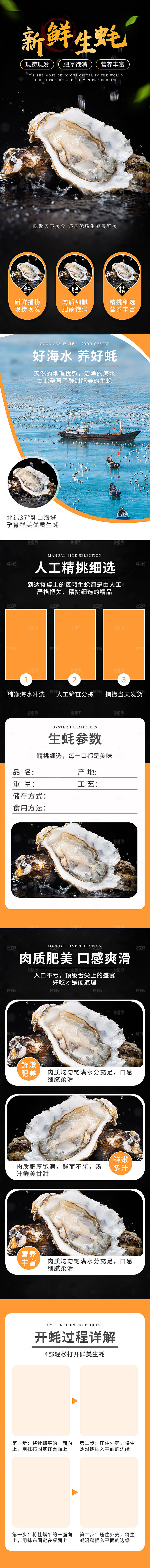 电商海鲜生鲜详情页
