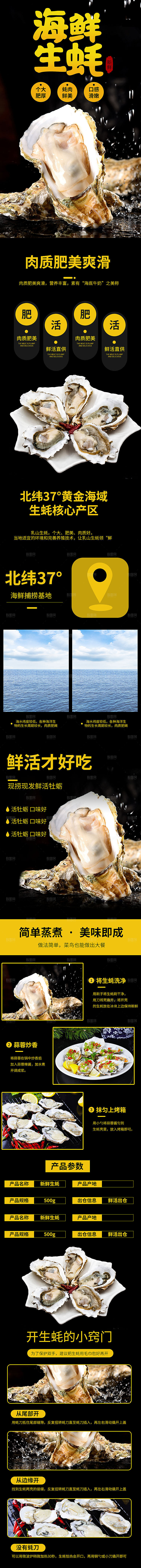 电商海鲜生鲜详情页