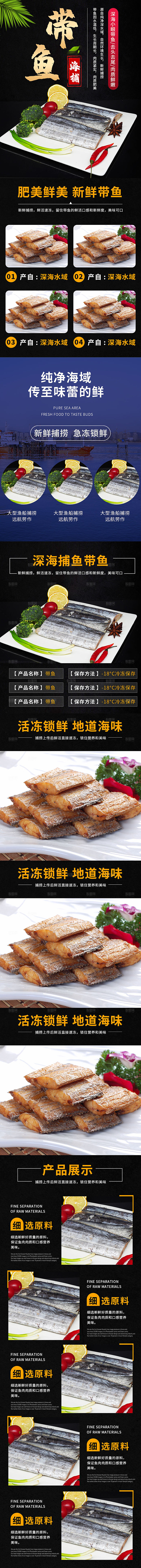 电商海鲜生鲜详情页