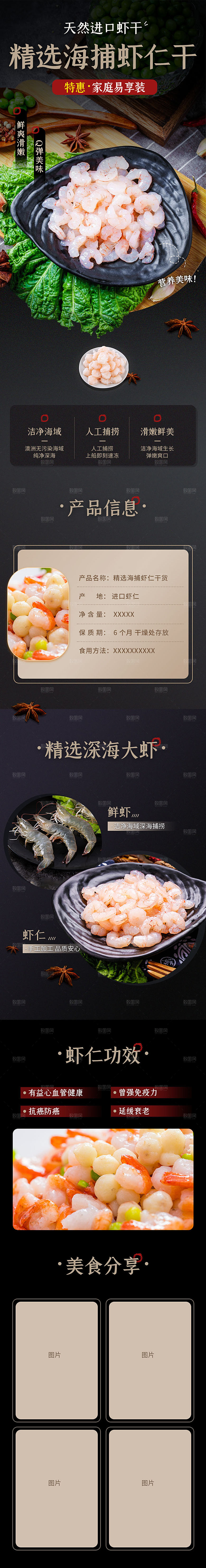 电商海鲜生鲜详情页