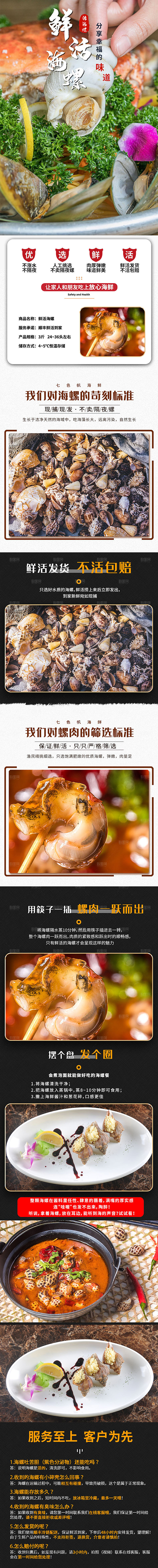 电商海鲜生鲜详情页
