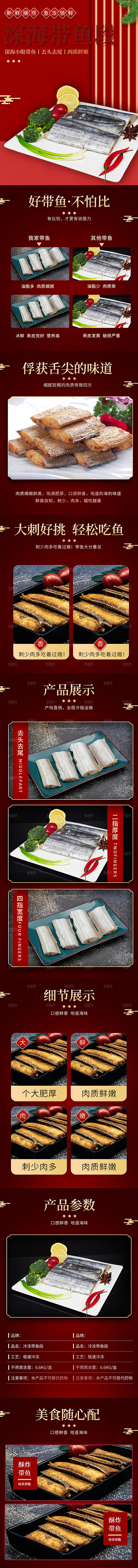 电商海鲜生鲜详情页