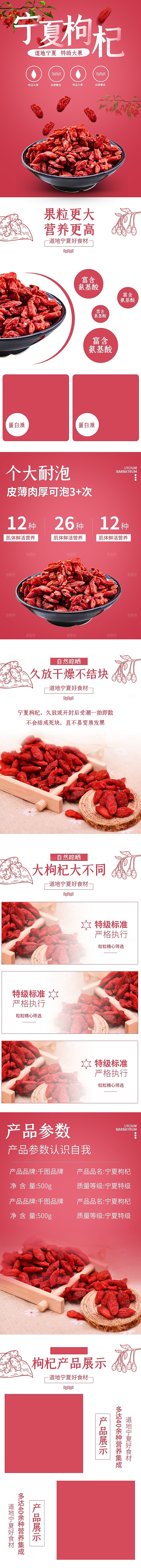 电商特色美食零食吃货详情页