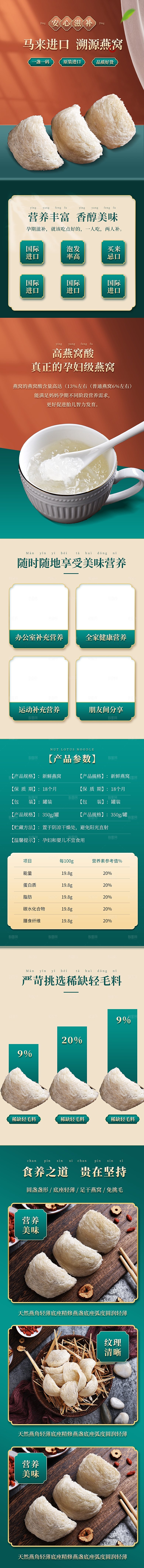 电商特色美食零食吃货详情页