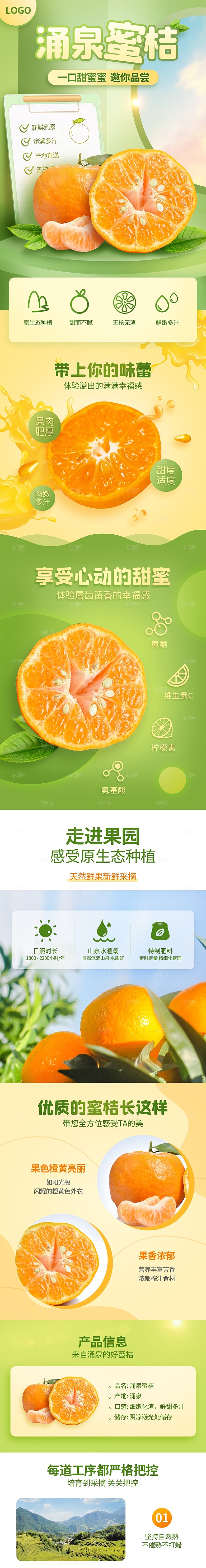 电商生鲜水果详情页