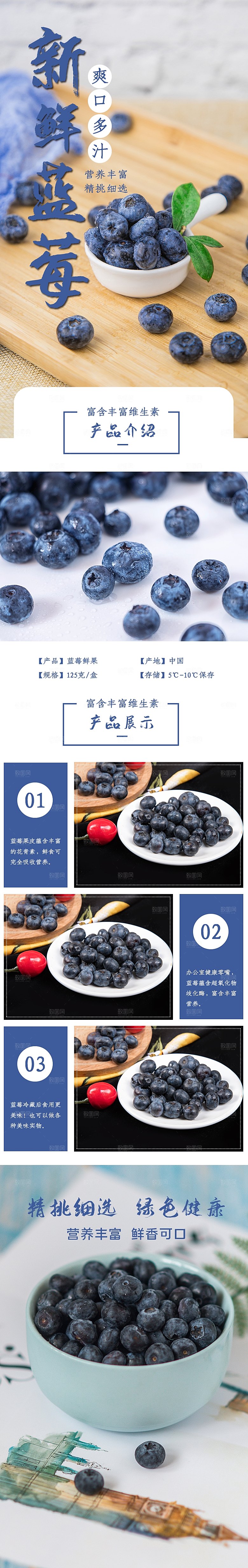 电商生鲜水果详情页
