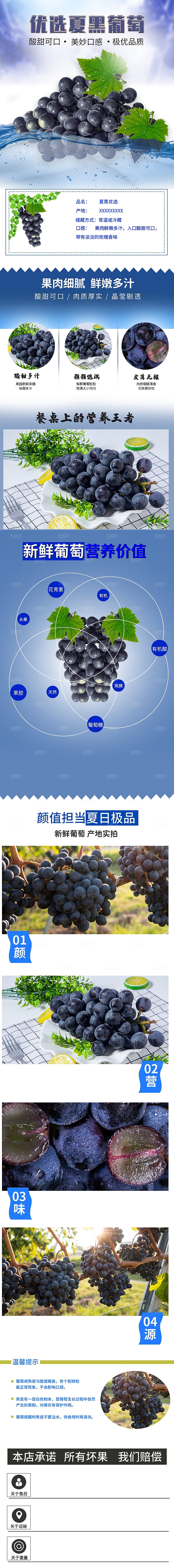 电商生鲜水果详情页