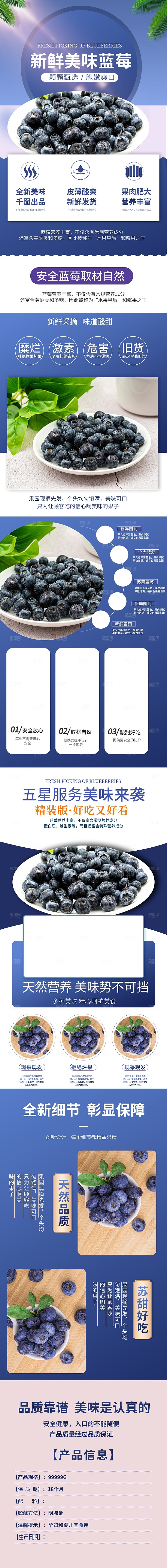 电商生鲜水果详情页