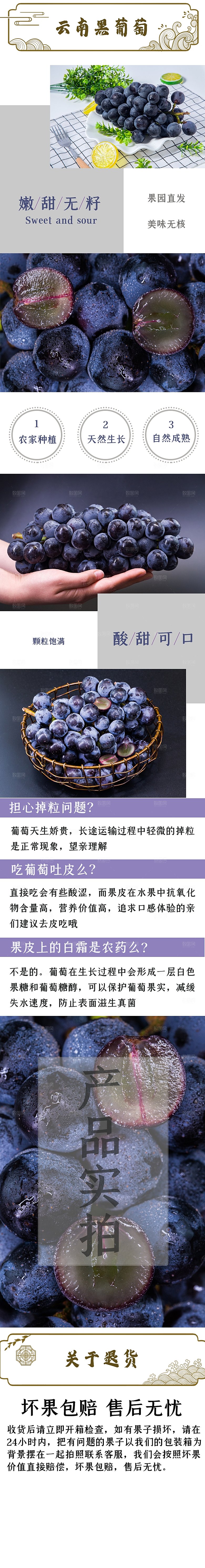 电商生鲜水果详情页
