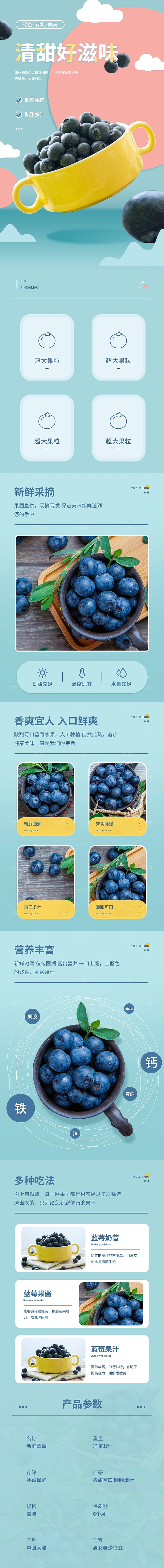电商生鲜水果详情页