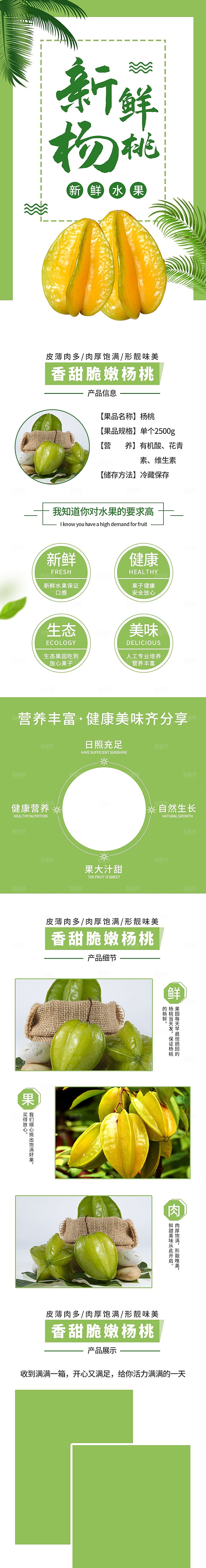 电商生鲜水果详情页