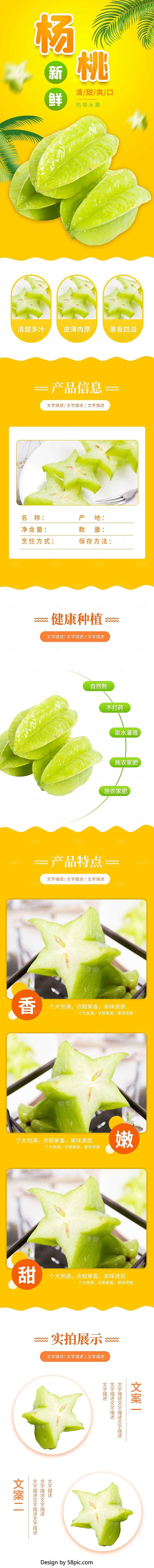 电商生鲜水果详情页