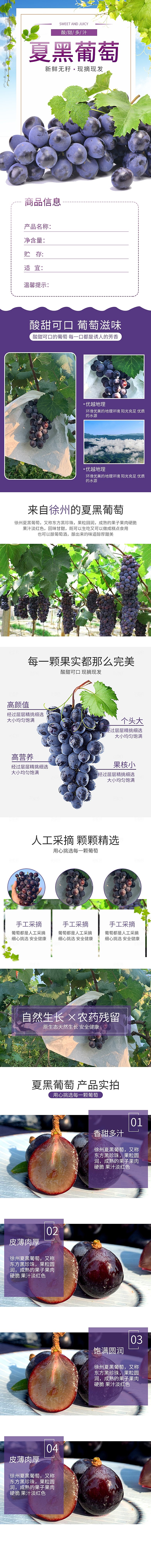 电商生鲜水果详情页