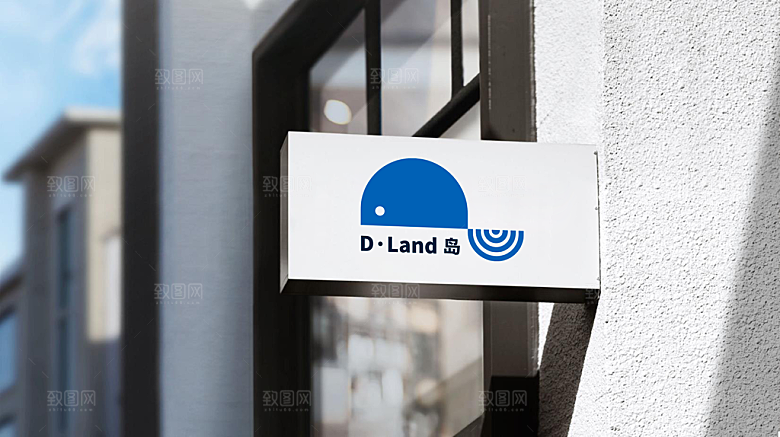 LOGO样机 灯箱样机  广告牌样机 (