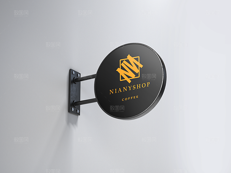 广告牌灯箱样机贴图