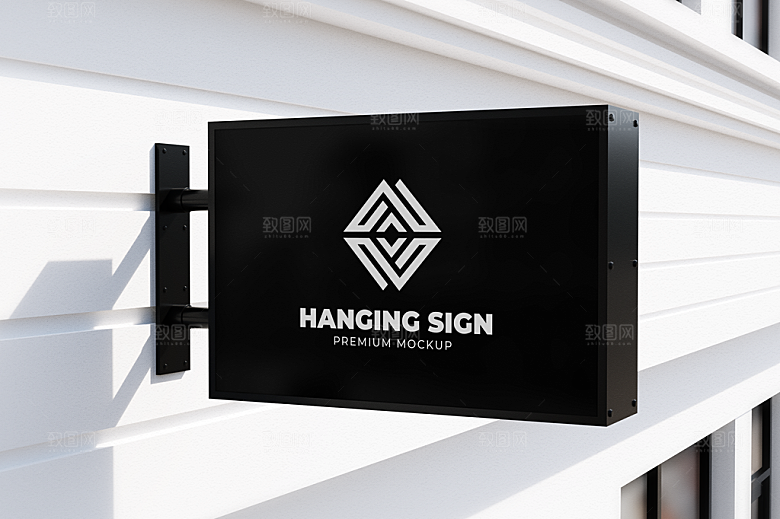 LOGO样机 灯箱样机  广告牌样机 (
