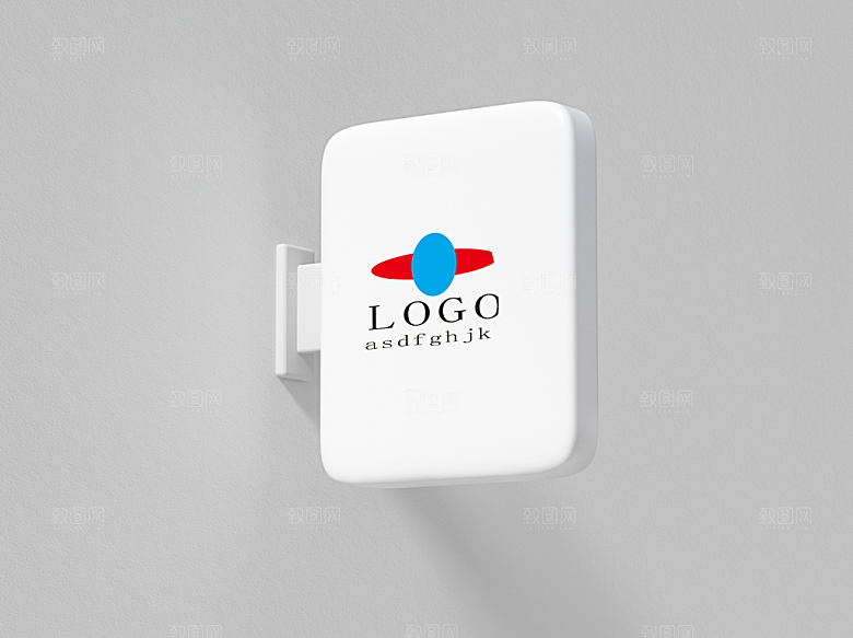 LOGO样机 灯箱样机  广告牌样机 (