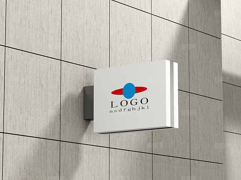 LOGO样机 灯箱样机  广告牌样机 (