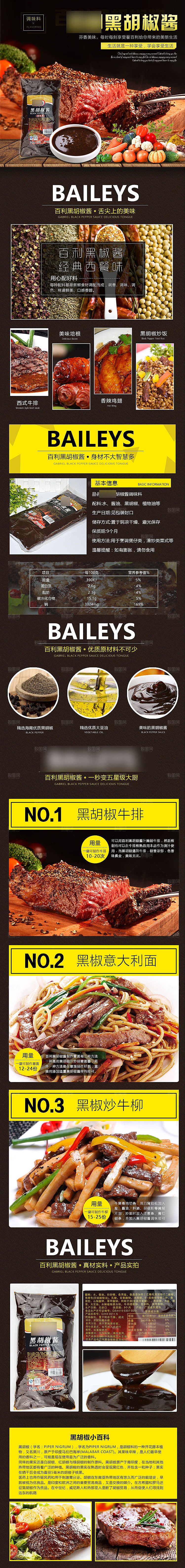 农副产品牛肉辣椒酱类详情页