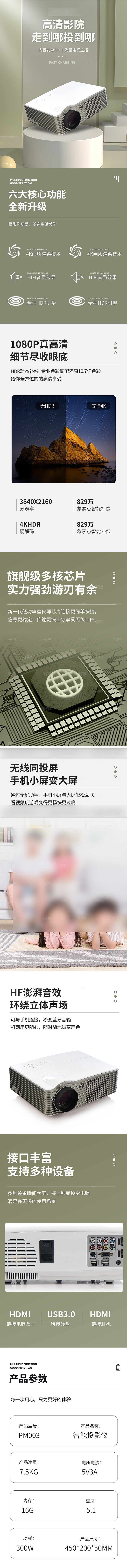 电商家用电器详情页