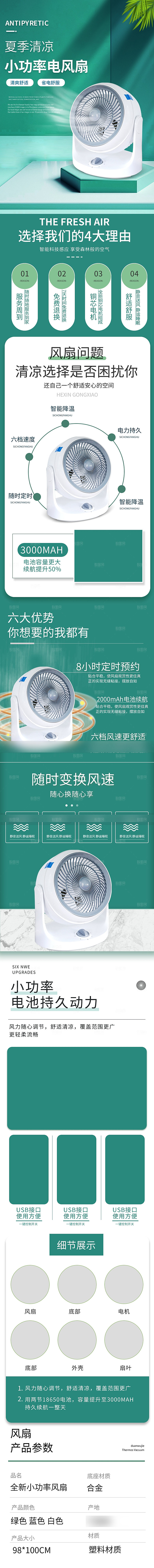 电商家用电器详情页