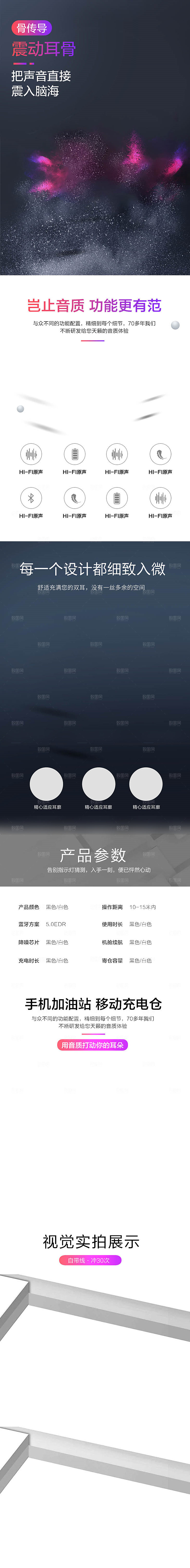电商3C电子数码产品详情页