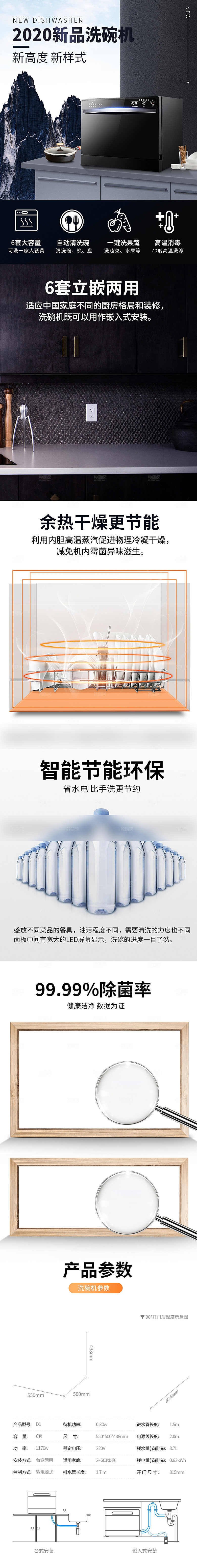 电商家用电器详情页