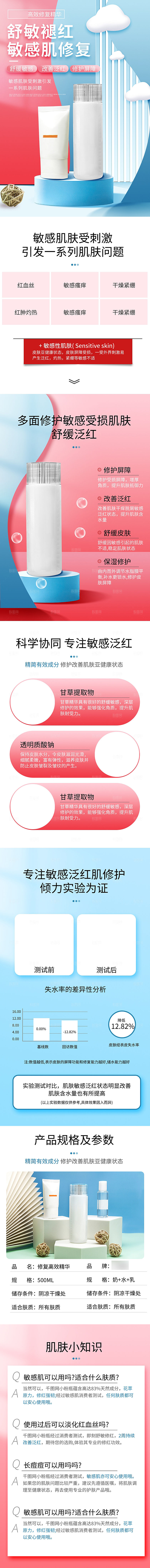 电商美容护肤美妆详情页