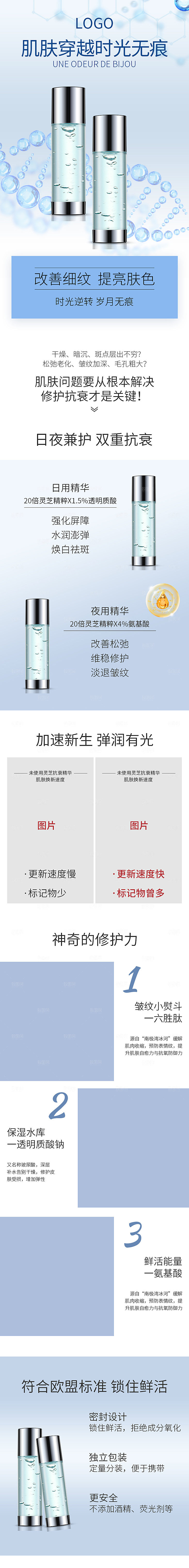 电商美容护肤美妆详情页