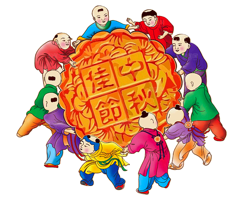 中国传统文化节日中秋节免扣素材