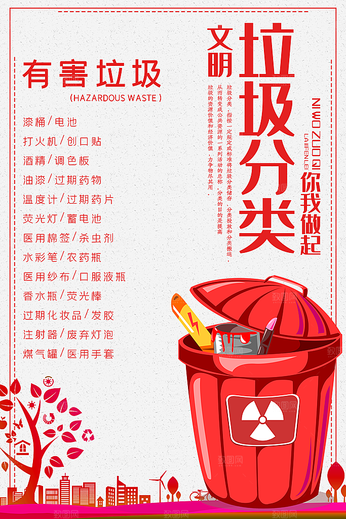 垃圾分类海报 (10)