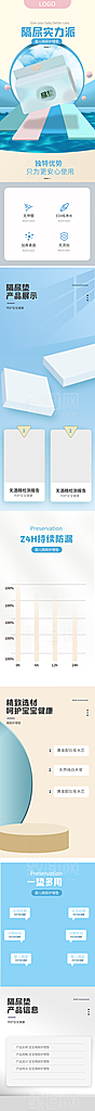 电商母婴用品详情页