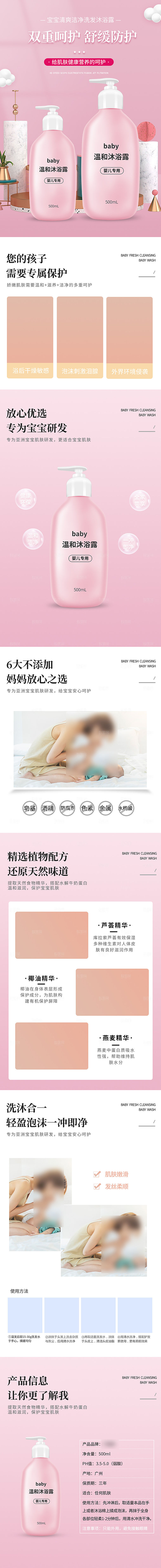 电商母婴用品详情页