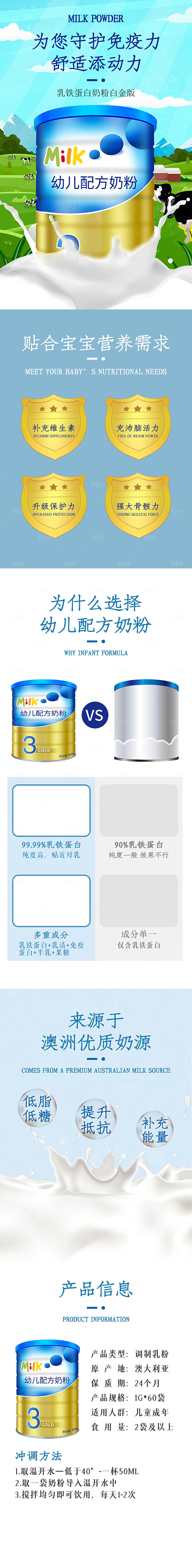 电商母婴用品详情页