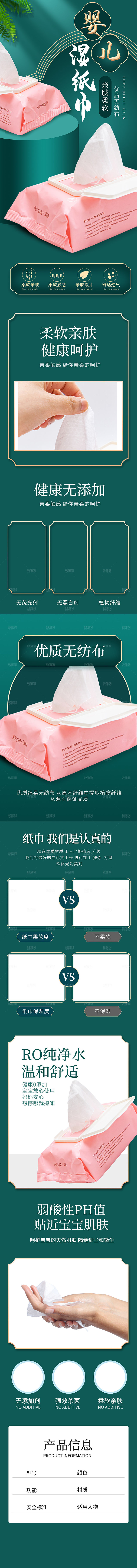 电商母婴用品详情页