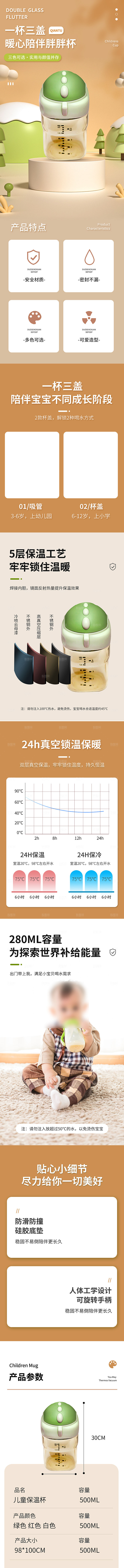电商母婴用品详情页