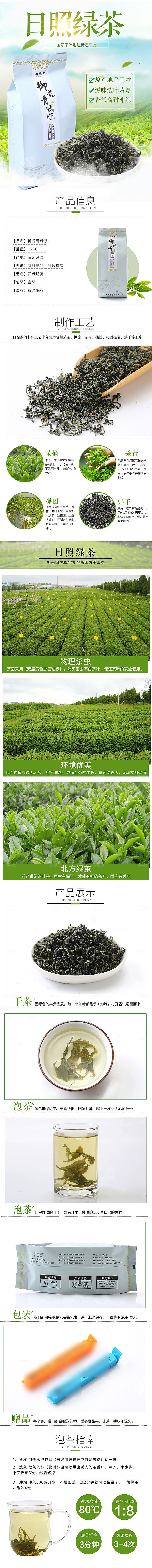 电商茶叶绿茶红茶详情页