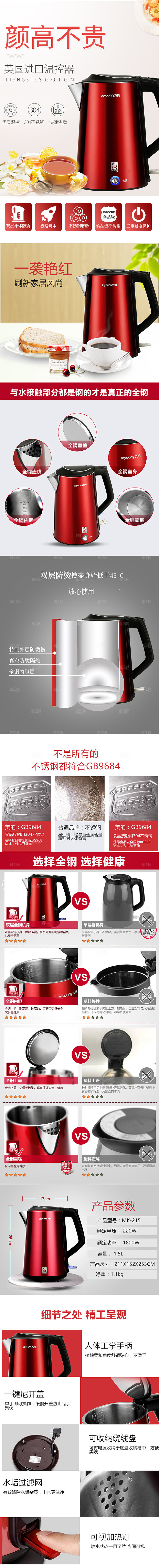 电商厨卫用品详情页