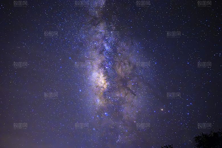 唯美梦幻星系星空图片