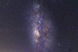 唯美紫色星系星空星云图片
