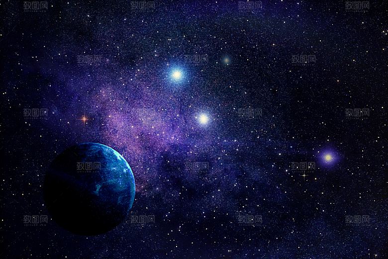 宇宙空间星云星球摄影图片