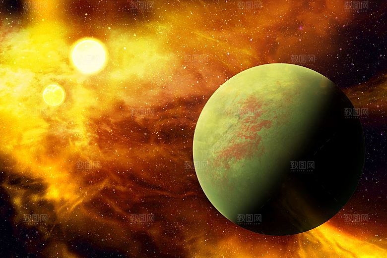 宇宙太空系外行星图片