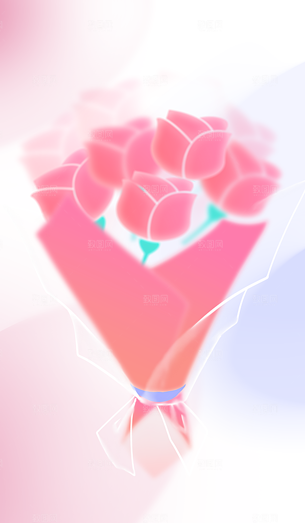 情人节海报设计素材