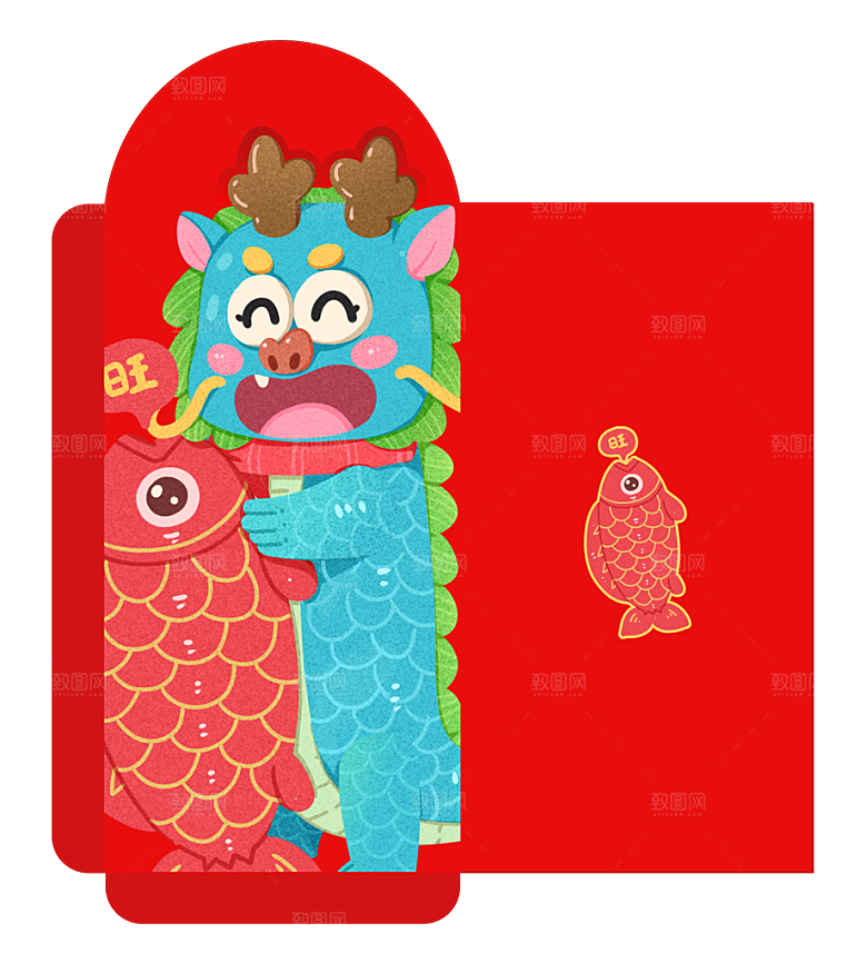 新年红色喜庆红包