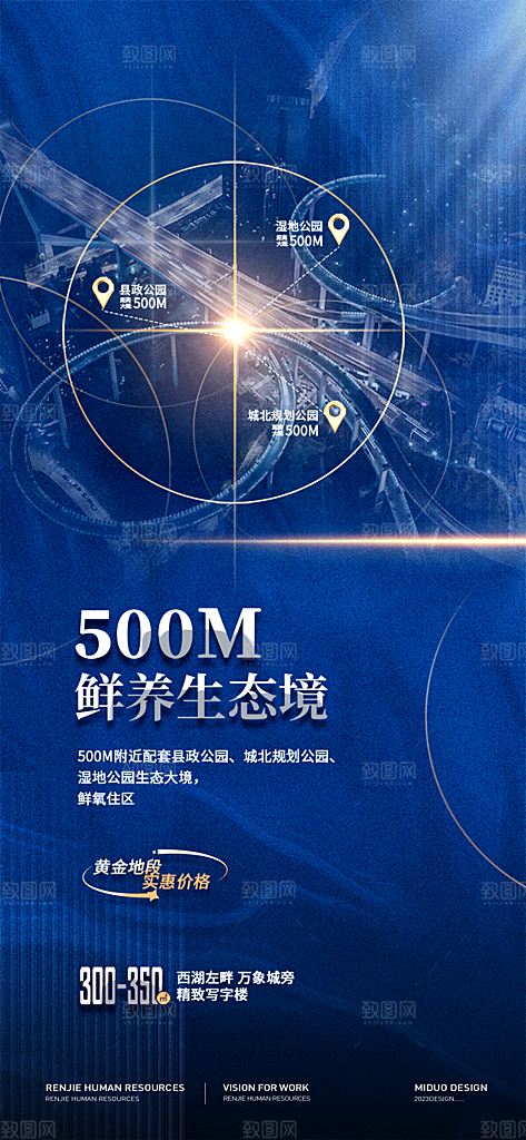地产价值点海报单图