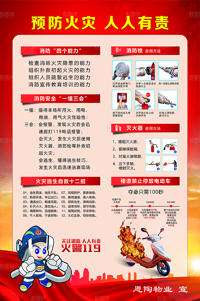 预防火灾 人人有责