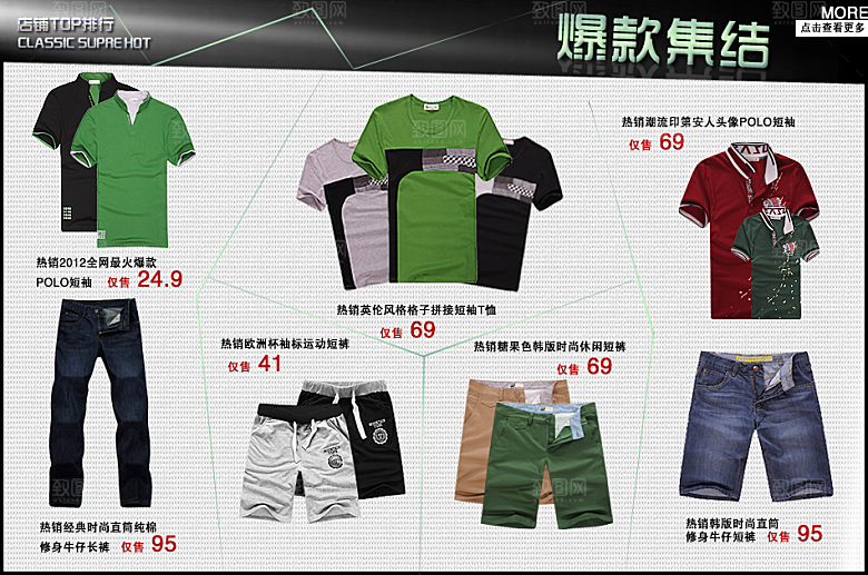 电商淘宝产品价格营销海报图