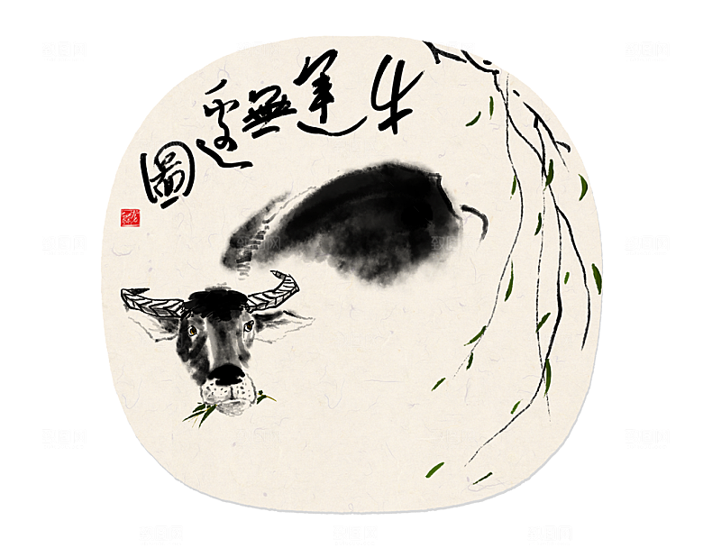 十二生肖节日节气插画