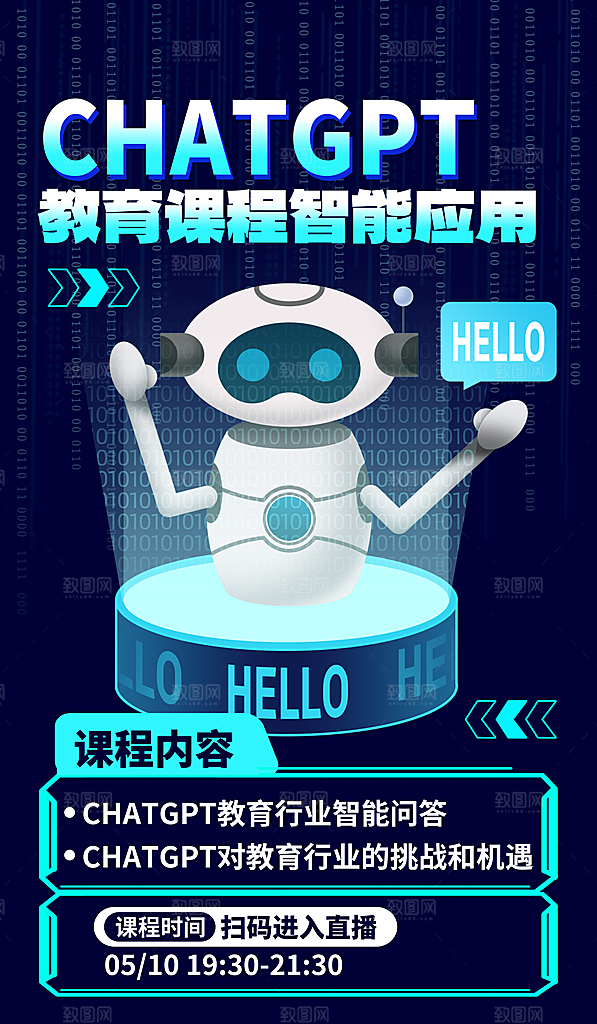 教育培训海报图片