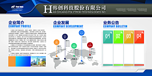 企业公司文化墙设计素材